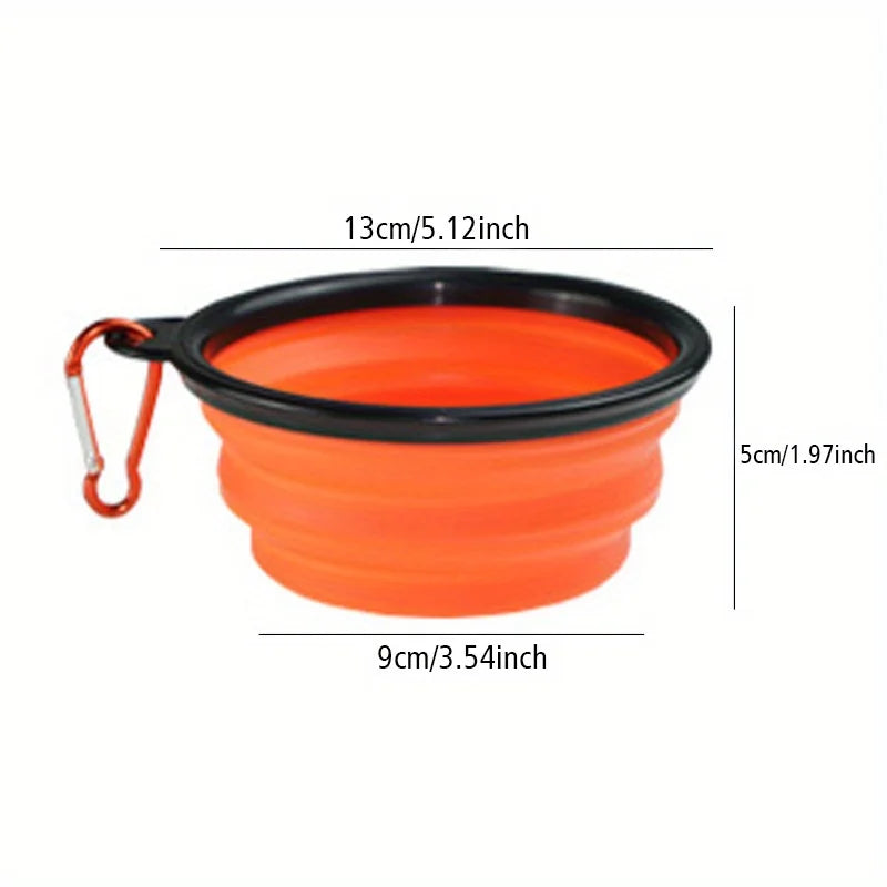 PawTrail Collapsible Dog Travel Bowl