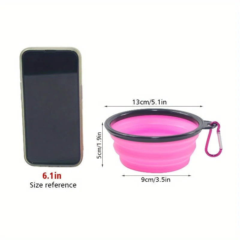 PawTrail Collapsible Dog Travel Bowl