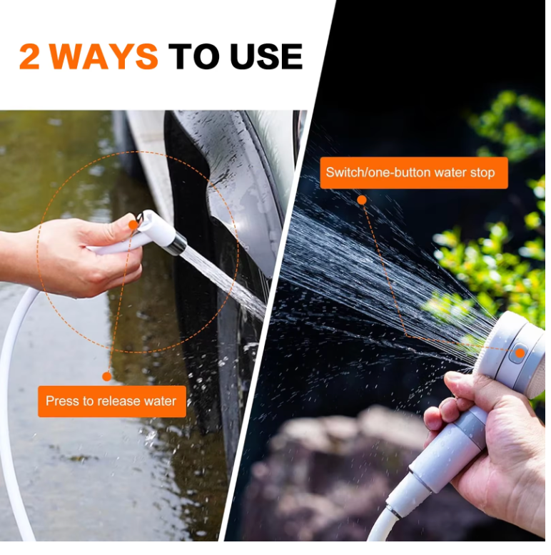 PawTrail Outdoor Shower for Camping, Pets & Beach Trips