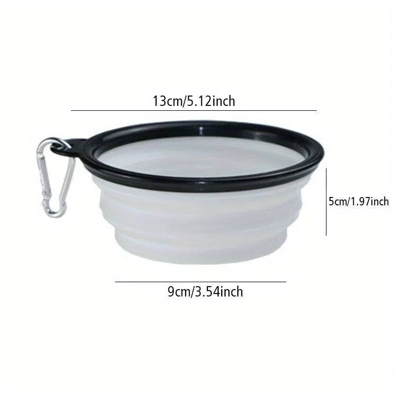 PawTrail Collapsible Dog Travel Bowl