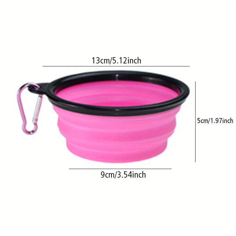 PawTrail Collapsible Dog Travel Bowl