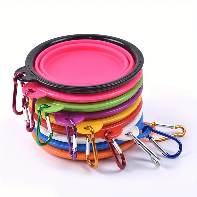 PawTrail Collapsible Dog Travel Bowl