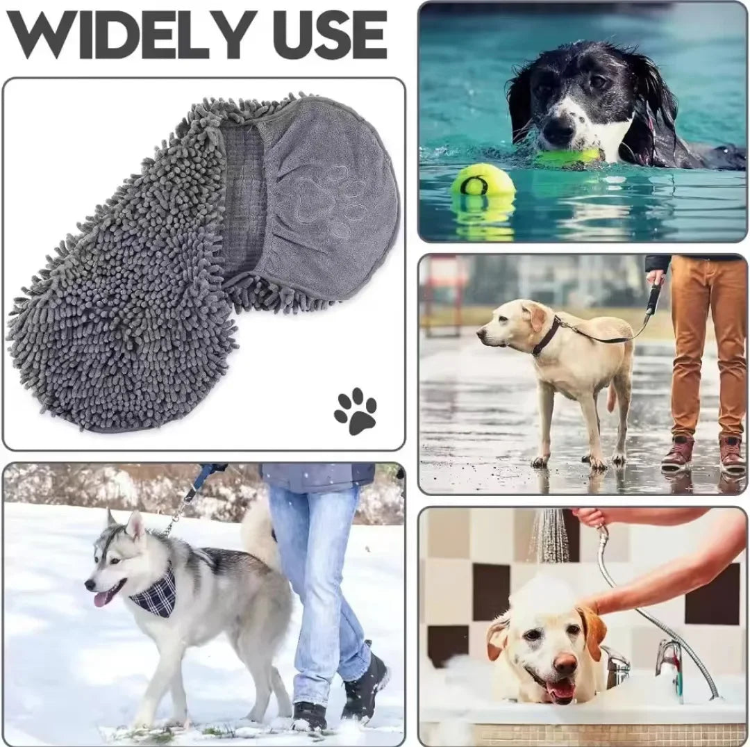 PawTrail Super Absorbent Pet Bath Towel